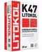 Клей для плитки «Litokol» LitoKol К47 (класс С0) 25 кг, фото №1