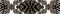 Настенный бордюр «Керамин» Органза 5ШБ Matt. 27,5x6,2 СК000000466 чёрный, фото №1