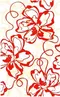 Настенный декор «Нефрит Керамика» Монро 40x25 04-01-1-09-00-45-050-0 красный, фото №1