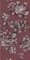 Настенный декор «Нефрит Керамика» Аллегро 40x20 цветы 04-01-1-08-03-47-100-1 бордовый, фото №1