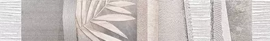 Настенный бордюр «Нефрит Керамика» Темари Matt. 60x9 05-01-1-98-05-06-1117-1 серый, фото №1