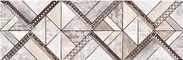 Настенный декор «Нефрит Керамика» Эссен Matt. 60x20 04-01-1-17-05-06-1615-0 серый, фото №1