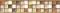 Настенный бордюр «Axima» Кармен B 28x6 СК000030419 коричневый, фото №1