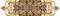 Настенный бордюр «Axima» Монте-Карло B 25x6,5 СК000030467 бежевый, фото №1