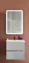 Мебель для ванной подвесная «Art&Max» Techno 60 Бетон лофт натуральный, фото №1