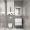 Мебель для ванной подвесная «Art&Max» Techno 60 Монти мрамор, картинка №2