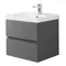 Мебель для ванной подвесная «Art&Max» Techno 60 Смоки софт, изображение №4