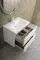 Тумба с раковиной «Art&Max» Platino 100 (Am-lav 100) подвесная белый глянец, картинка №2