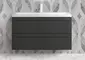 Тумба с раковиной «Art&Max» Platino 90 (AM7110-90) подвесная серый матовый, фото №1