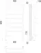 Электрический полотенцесушитель «Terminus» Евромикс квадро П8 43/85 Quick Touch хром правый, картинка №2