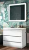 Мебель для ванной «Art&Max» Family 100 Bianco Lucido, фото №1