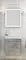 Мебель для ванной подвесная «Art&Max» Family 50 с 1 дверцей Cemento Veneto, фото №1