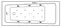 Гидромассажная ванна акриловая «Excellent» Ava 170/70 Relax с каркасом с сифоном белая/бронза, картинка №2