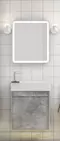 Мебель для ванной подвесная «Art&Max» Family 40 с 1 дверцей Cemento Veneto, фото №1