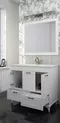 Мебель для ванной «Sanflor» Ванесса 95/2 белая, картинка №2