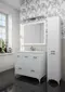 Мебель для ванной «Sanflor» Ванесса 95/2 белая, фотография №3