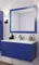 Мебель для ванной подвесная «Sanflor» Ванесса 95 индиго, фото №1