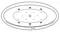 Гидромассажная ванна акриловая «Excellent» Lumina 190/95 Relax с каркасом с сифоном белая/золото, картинка №2