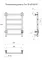 Электрический полотенцесушитель «Тругор» Пэк сп 20 50/60 чёрный универсальный, картинка №2