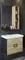 Мебель для ванной подвесная «Sanflor» Выборг 60 дуб крафт золотой/чёрный, фото №1