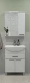 Мебель для ванной «Sanstar» Аура 60 белая, фото №1