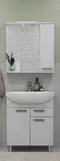 Мебель для ванной «Sanstar» Аура 70 белая, фото №1