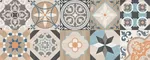 Настенная плитка «Laparet» Oliver 50x20 х9999284068 бежевый мозаика, изображение №4