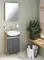 Мебель для ванной «Runo» Лада 50 графит/серый дуб, картинка №2