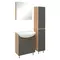 Мебель для ванной «Runo» Лада 60 графит/серый дуб, фотография №3