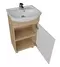 Мебель для ванной «Grossman» Поло 45 белая/дуб сонома, фотография №3