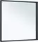 Зеркало «Allen Brau» Liberty 90 с подсветкой чёрный браш, фото №1