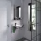 Мебель для ванной подвесная «Grossman» Метрис 50 графит, изображение №4