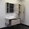 Мебель для ванной подвесная «Comforty» Порто 90 дуб дымчатый/белая/графит, фотография №3