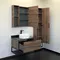 Мебель для ванной подвесная «Comforty» Порто 75 дуб тёмно-коричневый, фотография №3