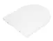 Сиденье для унитаза «Cezares» CZR-6045-SC дюропласт с микролифтом белое, фото №1