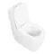 Сиденье для унитаза «Cezares» Lux CZR-159-SC дюропласт с микролифтом белое, картинка №2