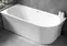 Ванна акриловая «Abber» AB9257-1.5 150/78 с каркасом с сифоном белая левая, фото №1