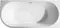Ванна акриловая «Abber» AB9257-1.5 150/78 с каркасом с сифоном белая правая, картинка №2