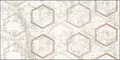 Настенный декор «Azori» Apulia Oro Hexagone 63x31,5 СК000039614 белый, фото №1