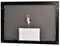 Зеркало «Sintesi» Armadio 100/70 с сенсорным выключателем с подсветкой чёрное, картинка №10