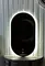 Зеркало «Sintesi» Tito 45/80 с сенсорным выключателем с подсветкой чёрное, фотография №7