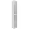 Пенал «Dreja» Slim 30 подвесной бетон/белый глянец универсальный, фото №1