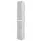 Пенал «Dreja» Slim 30 подвесной бетон/белый глянец универсальный, картинка №2