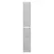 Пенал «Dreja» Slim 30 подвесной бетон/белый глянец универсальный, изображение №4