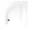 Душевой поддон «Loranto»  LG800C 80/80 средний четверть круга белый без сифона, фото №1