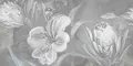 Настенное панно «Azori» Opale Flower Glossy (комплект из 2 шт.) 63x63 СК000039717 grey, фотография №3