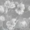 Настенное панно «Azori» Opale Flower Glossy (комплект из 2 шт.) 63x63 СК000039717 grey, фото №1