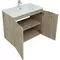 Мебель для ванной подвесная «Aquanet» Алвита new 80 с 2 дверцами дуб веллингтон белый, картинка №6