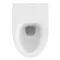 Комплект инсталляция с унитазом, крышкой и кнопкой смыва «Cersanit» Parva CO DPL EO slim/инсталляция Black/кнопка Leon A64231 безободковый белый, картинка №2
