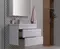 Тумба с раковиной «Aquanet» София 80 с 2 ящиками (Luxury 80) подвесная белый глянец, фото №21
